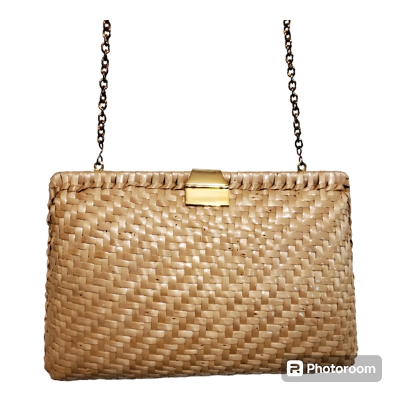 Vintage- Vanessa Straw Shoulder Bag - Picture 4 of 8